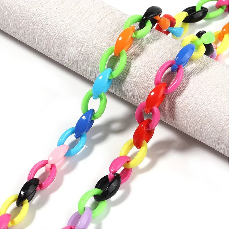500PC/lot Acrylic Link Chain Open Ring Charms Candy Color Diy Buckle Clasp Beads For Bag Decoration Bracelet Jewelry Gift
500PC/lot Acrylic Link Chain Open Ring Charms Candy Color Diy Buckle Clasp Beads For Bag Decoration Bracelet Jewelry Gift