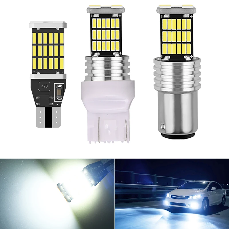 10PCS T15 T20 7443 1157 LED Bulb Canbus Error Free Backup Reverse Car Lights Brake Lamp Stop Light Super Bright 4014SMD DC12V
10PCS T15 T20 7443 1157 LED Bulb Canbus Error Free Backup Reverse Car Lights Brake Lamp Stop Light Super Bright 4014SMD DC12V