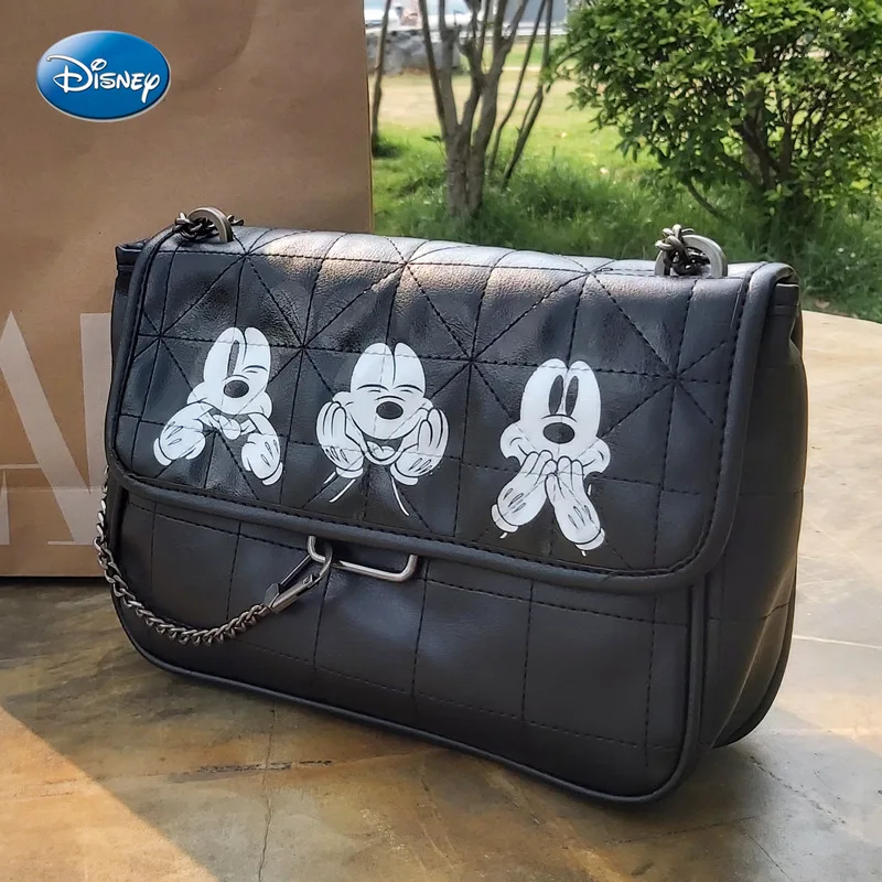 Новинка 2022, брендовая сумка Disney, женская сумка-мессенджер через плечо на цепочке, высококачественная черная сумка из искусственной кожи, су...
Новинка 2022, брендовая сумка Disney, женская сумка-мессенджер через плечо на цепочке, высококачественная черная сумка из искусственной кожи, су...