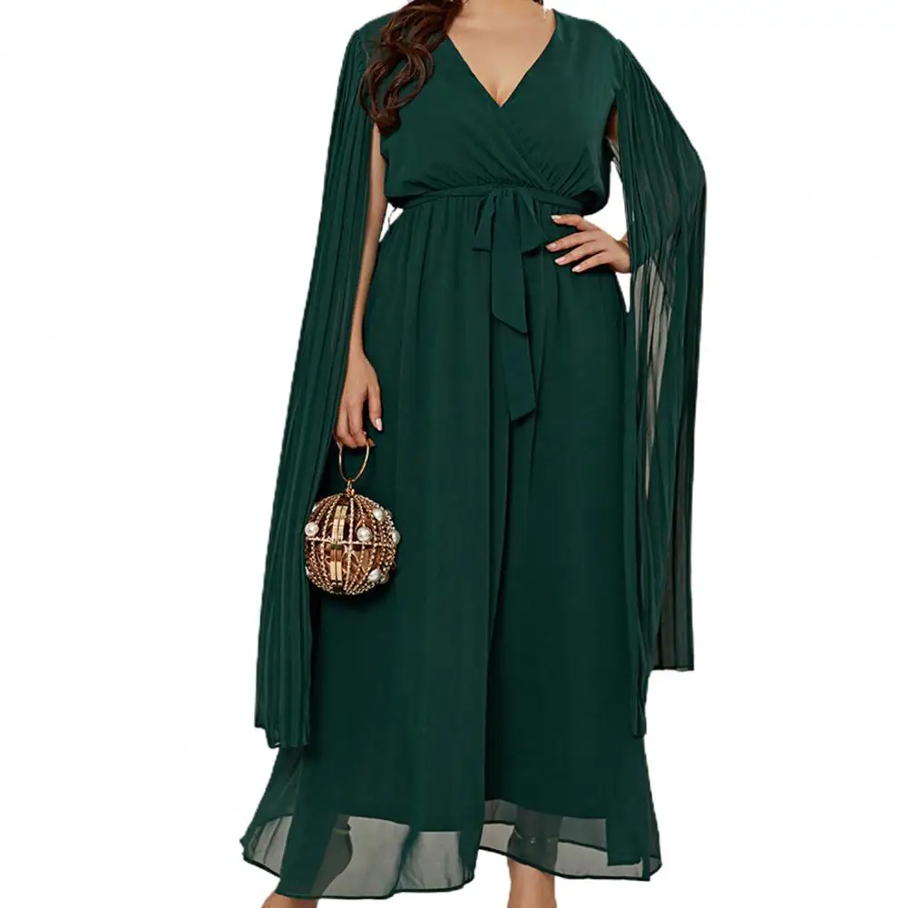Fabulous Comfortable High-Waist Long Cape Sleeve Waist Straps Maxi Dress Daily Clothing Maxi Dress Oversized Dress
Fabulous Comfortable High-Waist Long Cape Sleeve Waist Straps Maxi Dress Daily Clothing Maxi Dress Oversized Dress
