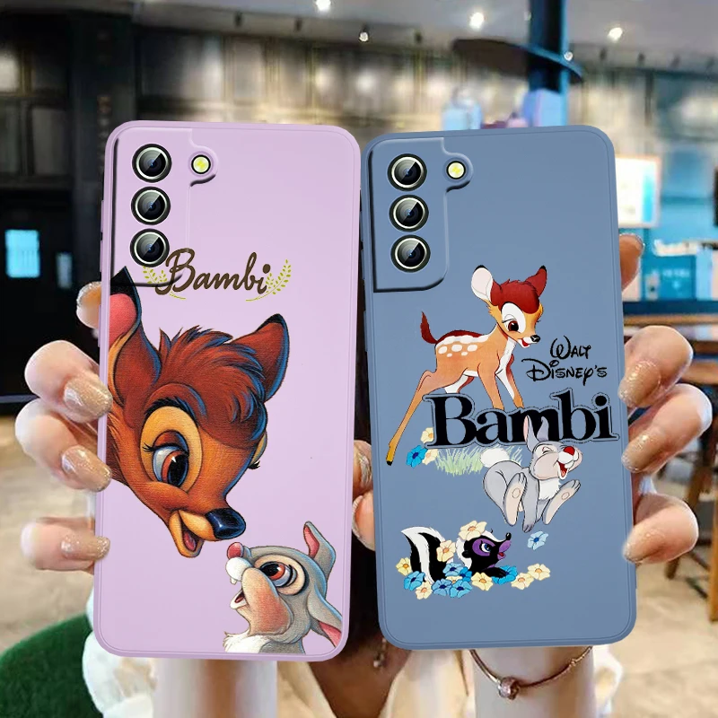 Disney Bambi Cartoon Phone Case For Samsung Galaxy S22 S21 S20 S10 S9 Ultra Plus Pro FE Lite Liquid Candy Color Shell Coque Capa
Disney Bambi Cartoon Phone Case For Samsung Galaxy S22 S21 S20 S10 S9 Ultra Plus Pro FE Lite Liquid Candy Color Shell Coque Capa