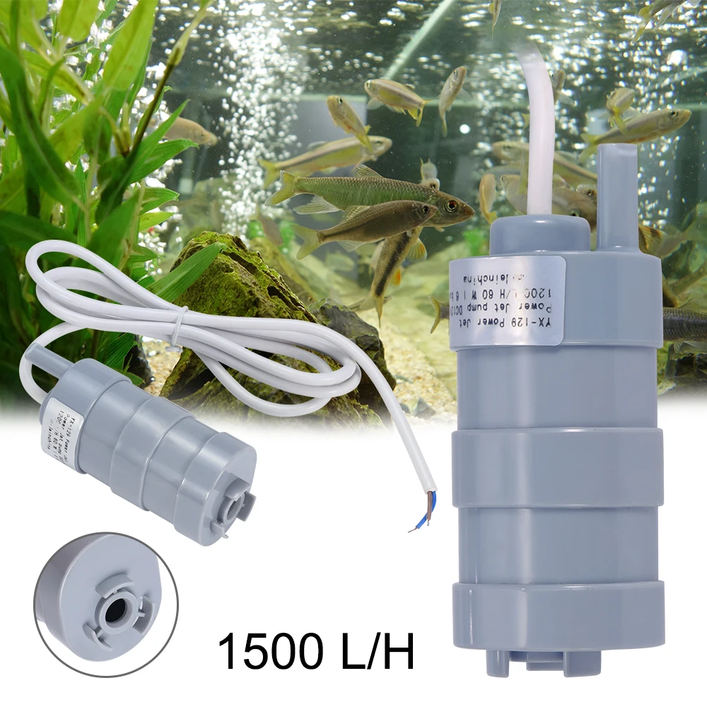 Submersible Pump 12V Pump Water Pump For Fish Tank Change Caravan Camping Garden 10-20 L / Min
Submersible Pump 12V Pump Water Pump For Fish Tank Change Caravan Camping Garden 10-20 L / Min