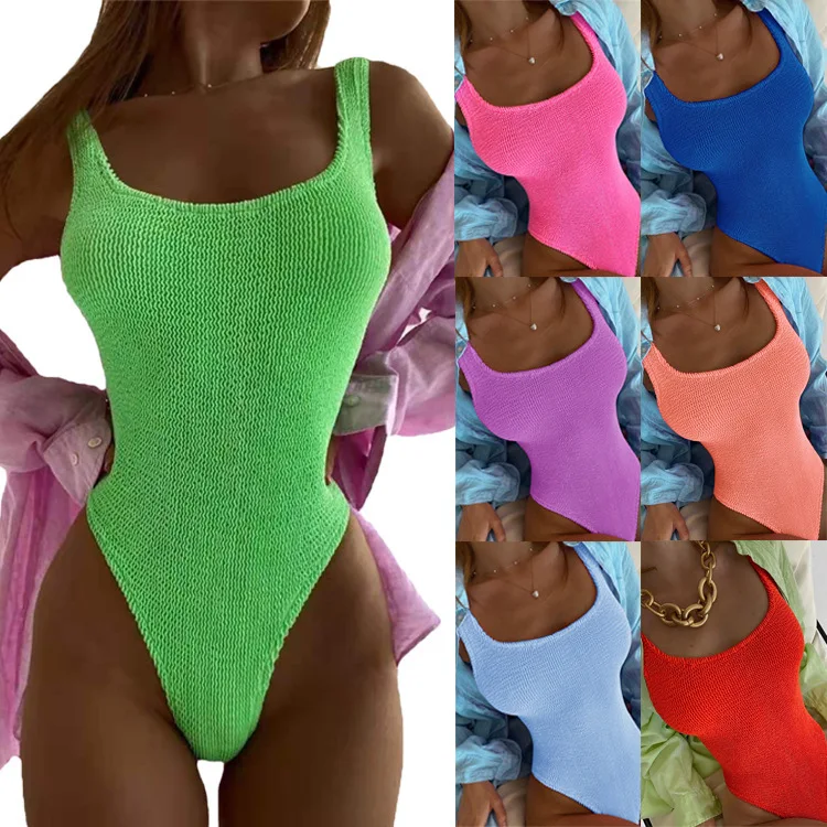 2022 Sexy Women One Piece Swimsuit Swimwear Female Solid Push Up Thong Bather Bathing Suit Monokini Brazilian Swimming Suits
2022 Sexy Women One Piece Swimsuit Swimwear Female Solid Push Up Thong Bather Bathing Suit Monokini Brazilian Swimming Suits