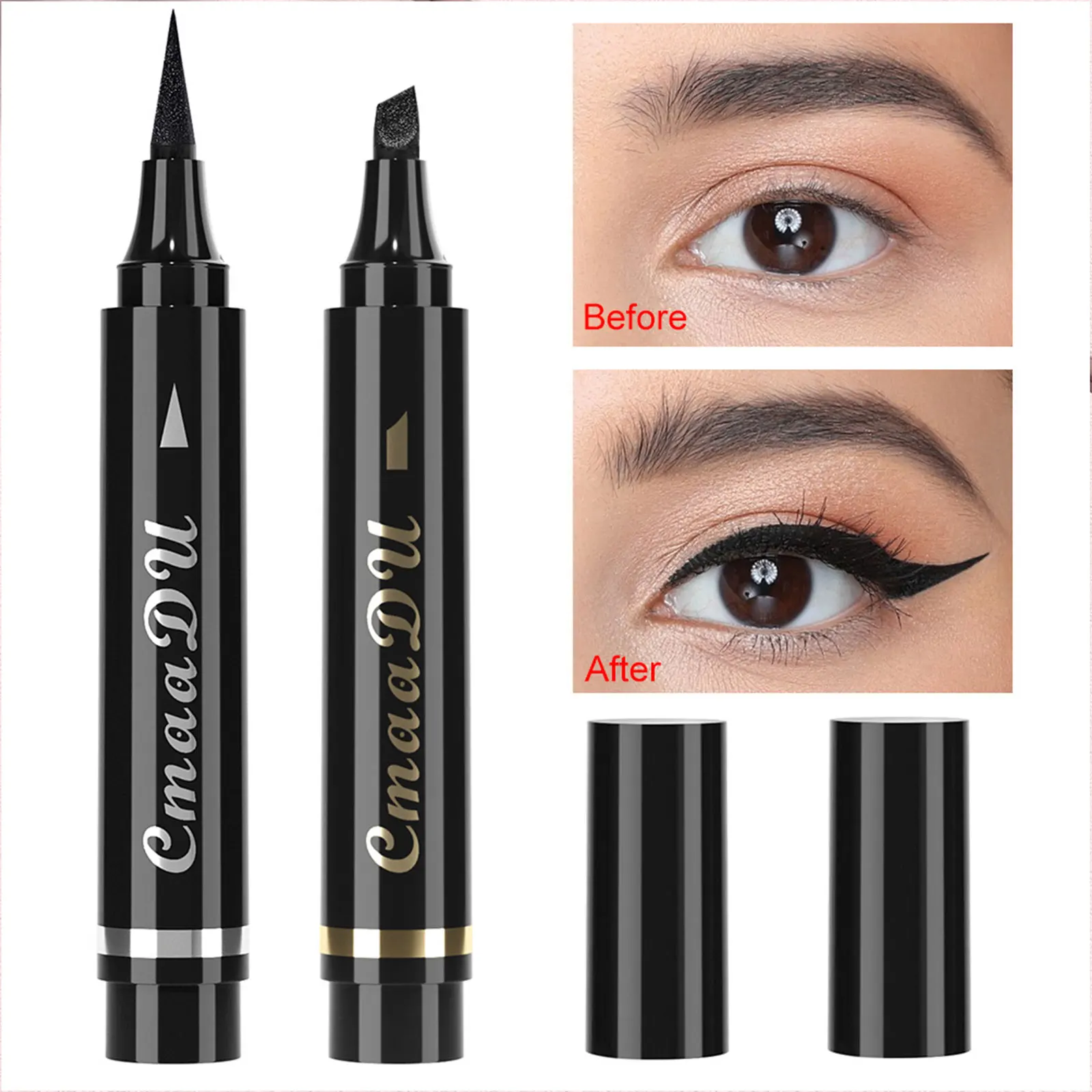 

Eyeliner Pencil Lip Liner Tattoo Eyebrow Erase Remove Pen Makeup Corrected Waterproof Black Eyeliner Pen Women Eyes Makeup Tools