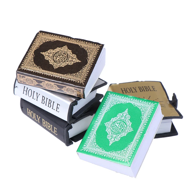 1pcs 1:12 Dollhouse Miniature Mini Paper Bible Book Model Furniture Accessories Toys
1pcs 1:12 Dollhouse Miniature Mini Paper Bible Book Model Furniture Accessories Toys
