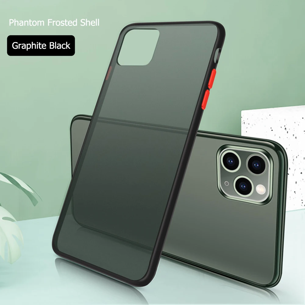 Protective Cover Bumper Solid Cover Matte Case for iPhone 12 Pro Max Shockproof Anti Fingerprint Protective Cover
Protective Cover Bumper Solid Cover Matte Case for iPhone 12 Pro Max Shockproof Anti Fingerprint Protective Cover