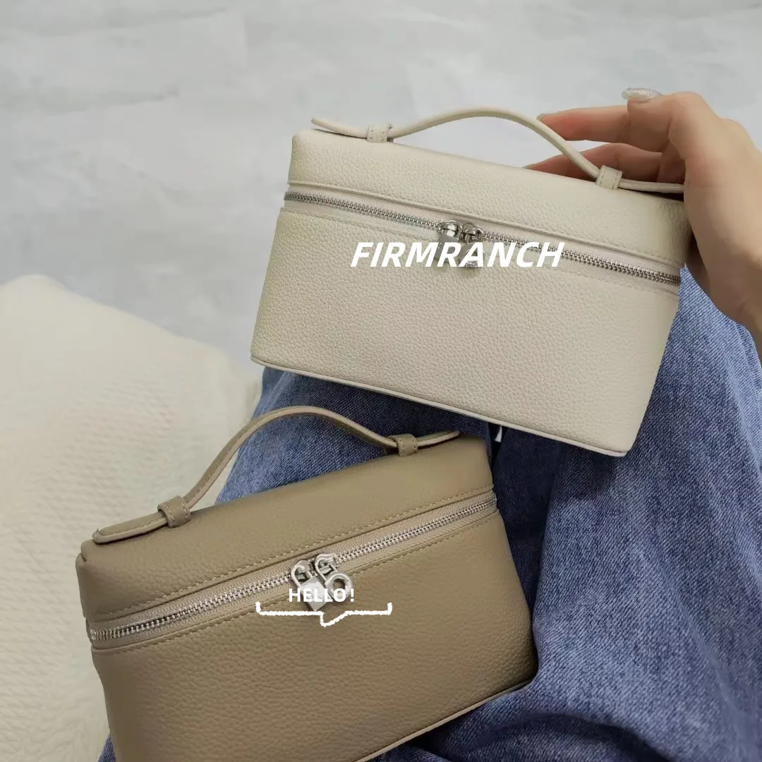 FIRMRANCH Textured Lychee Patterned Top Layer Cowhide Simple Solid Color Design Handbag Makeup Purse Shoulder Cross Box Female
FIRMRANCH Textured Lychee Patterned Top Layer Cowhide Simple Solid Color Design Handbag Makeup Purse Shoulder Cross Box Female