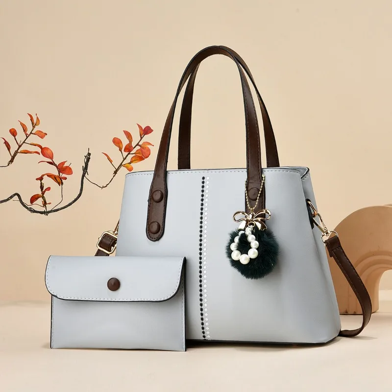 2 Piece Leather Handbags Women Bags Designer High Quality Casual Tote Bags Women Shoulder Bag Versatile Shoulder Crossbody Bags
2 Piece Leather Handbags Women Bags Designer High Quality Casual Tote Bags Women Shoulder Bag Versatile Shoulder Crossbody Bags