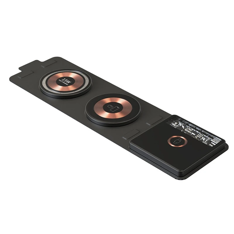 3 In 1 Wireless Charger Foldable Clear Glass 15W Portable Fast Charger For Iphone 13 12 Apple Watch
3 In 1 Wireless Charger Foldable Clear Glass 15W Portable Fast Charger For Iphone 13 12 Apple Watch