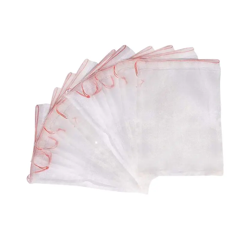 Fruit Protection Bags 4x6 Inch 100PCS Mesh Pouches Set Garden Netting Bags With Drawstring For Fruit Trees Vegetable Tomatoes
Fruit Protection Bags 4x6 Inch 100PCS Mesh Pouches Set Garden Netting Bags With Drawstring For Fruit Trees Vegetable Tomatoes