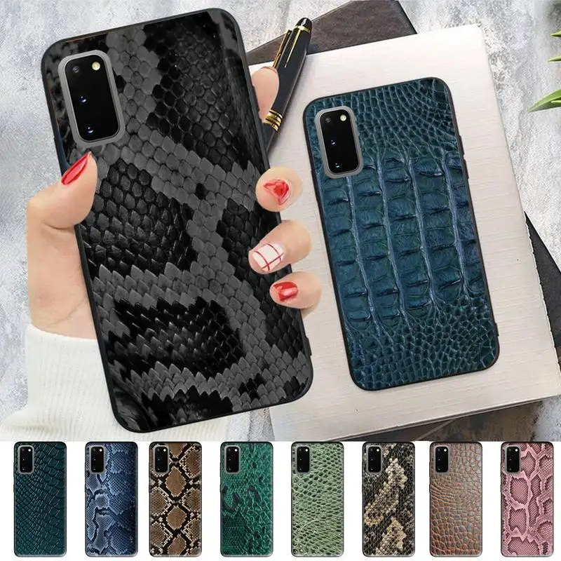 TOPLBPCS Snake Skin Phone Case for Samsung S10 21 20 9 8 plus lite S20 UlTRA 7edge
TOPLBPCS Snake Skin Phone Case for Samsung S10 21 20 9 8 plus lite S20 UlTRA 7edge
