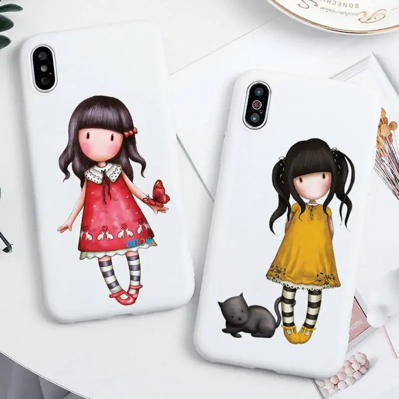 Cartoon Santoros Girl Gorjusses Phone Case For iphone 13 12 11 Pro Max Mini XS 8 7 6 6S Plus X SE 2020 XR white Silicone cover
Cartoon Santoros Girl Gorjusses Phone Case For iphone 13 12 11 Pro Max Mini XS 8 7 6 6S Plus X SE 2020 XR white Silicone cover
