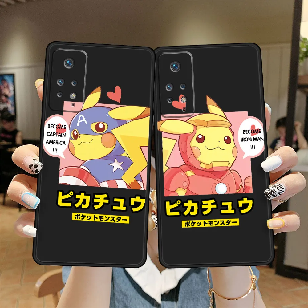 Case for Redmi 10C Note 10 11 Pro 9A 7A 9T 10A 8A 9C 5G 11S 7 Note10 Pro+ Cell Soft Pokemon Pikachu Marvel Shell Original
Case for Redmi 10C Note 10 11 Pro 9A 7A 9T 10A 8A 9C 5G 11S 7 Note10 Pro+ Cell Soft Pokemon Pikachu Marvel Shell Original