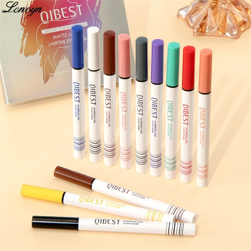 Lenoyn 2023 New Colorful Eyeliner Liquid Waterproof Quick-drying Long Lasting Black Green Blue Eye Liner Makeup Cosmetic Pencil
Lenoyn 2023 New Colorful Eyeliner Liquid Waterproof Quick-drying Long Lasting Black Green Blue Eye Liner Makeup Cosmetic Pencil