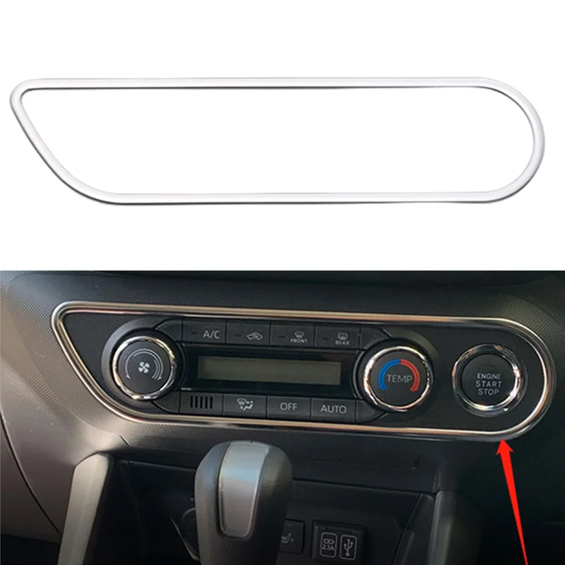 Car Central Control Decorative Strip Sticker for 2019-2021 Toyota RAIZE Control Frame Modified Stainless Steel Material
Car Central Control Decorative Strip Sticker for 2019-2021 Toyota RAIZE Control Frame Modified Stainless Steel Material
