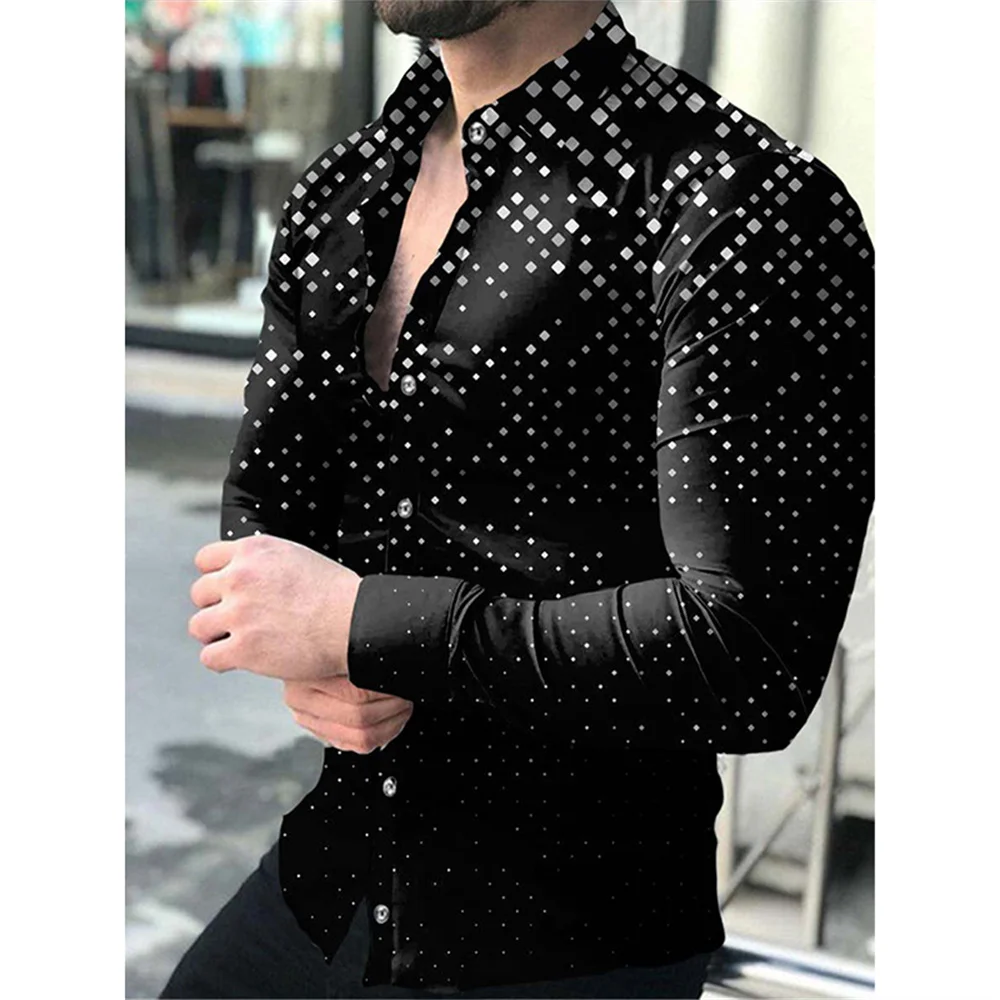 2023 Fashion luxury men's shirt single breasted shirt 3d plaid printed long-sleeved shirt men's clothing Hawaiian cardigan
2023 Fashion luxury men's shirt single breasted shirt 3d plaid printed long-sleeved shirt men's clothing Hawaiian cardigan