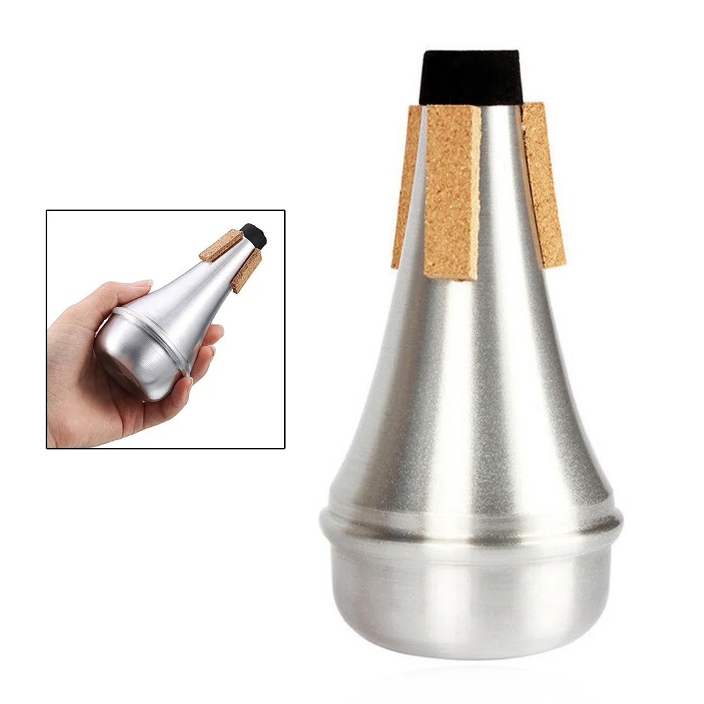 Aluminium Trumpets Mute Silencer Practice Beginner Light-Weight Trumpet Tool Trumpet Mute Brass Music Instrument Accessories
Aluminium Trumpets Mute Silencer Practice Beginner Light-Weight Trumpet Tool Trumpet Mute Brass Music Instrument Accessories