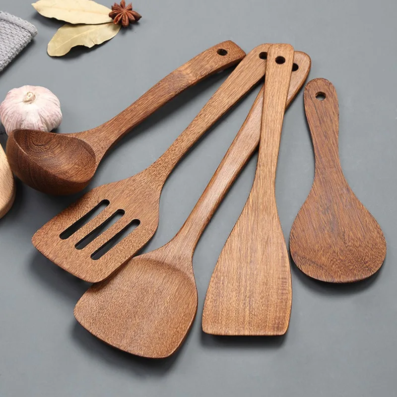 Wooden Kitchen Utensils Non Stick Turner Spatula Spoons Shovel Cooking Utensils Serving Cooking Rice Soup Spoon
Wooden Kitchen Utensils Non Stick Turner Spatula Spoons Shovel Cooking Utensils Serving Cooking Rice Soup Spoon