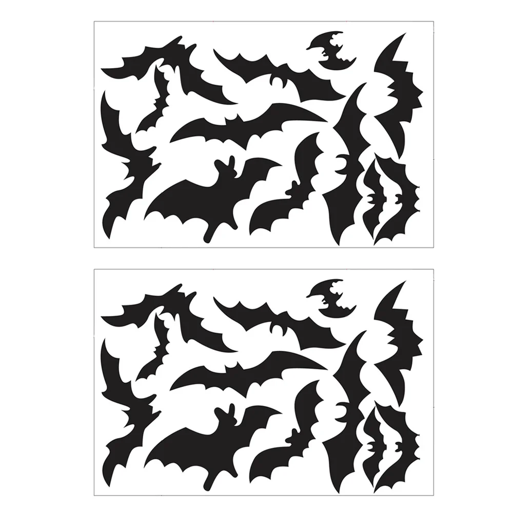 2 Sheets Glass Cupboard Stickers Halloween Layout Stickers Spider Wallpapers
2 Sheets Glass Cupboard Stickers Halloween Layout Stickers Spider Wallpapers