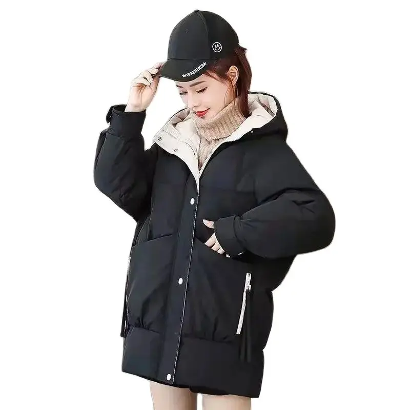 2022 New Winter Jackets Women's Cotton Coat Parka Fashion Mid-Length Down Padded Hooded Keep Warm Jacket Female Overcoat
2022 New Winter Jackets Women's Cotton Coat Parka Fashion Mid-Length Down Padded Hooded Keep Warm Jacket Female Overcoat