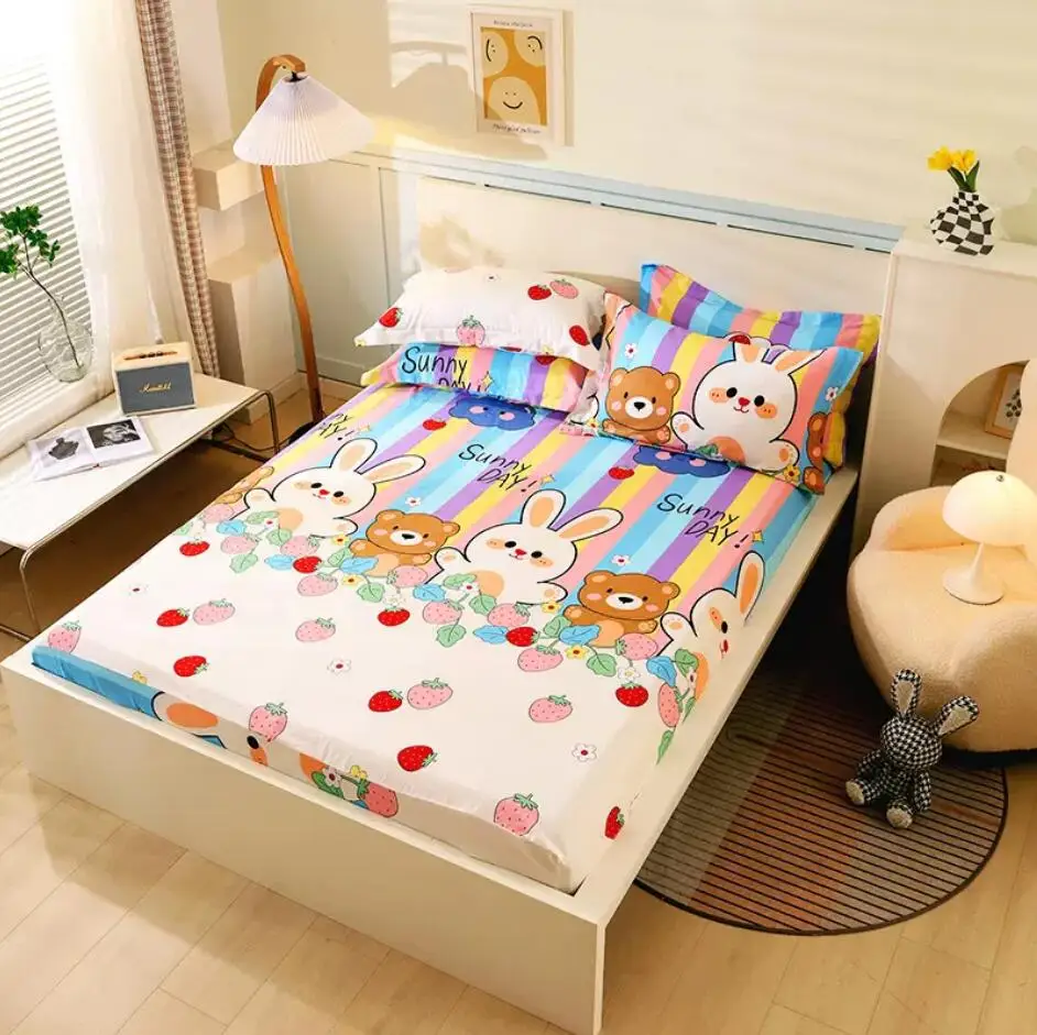 Постельное белье из 100% хлопка + наволочки из 2 предметов, простыни с полным покрытием для мальчиков и девочек, простыни с мультяшными животными и эластичными вставками B83
Постельное белье из 100% хлопка + наволочки из 2 предметов, простыни с полным покрытием для мальчиков и девочек, простыни с мультяшными животными и эластичными вставками B83