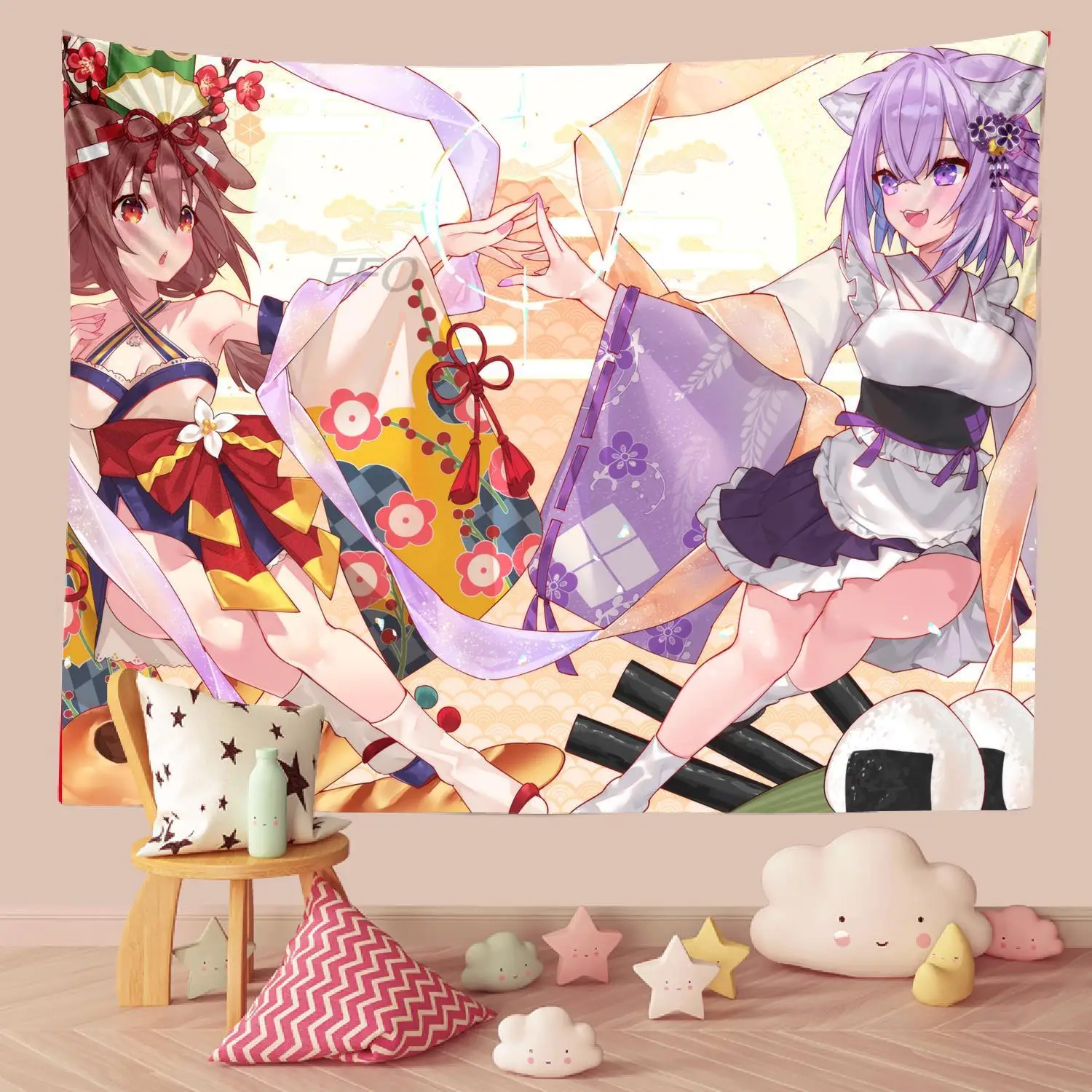 Cartoon Anime Color Wall Hanging Tapestry Hanging Painting Rainbow Girls Dormitory Room INS Psychedelic Wall Print Desk Mat Rug
Cartoon Anime Color Wall Hanging Tapestry Hanging Painting Rainbow Girls Dormitory Room INS Psychedelic Wall Print Desk Mat Rug
