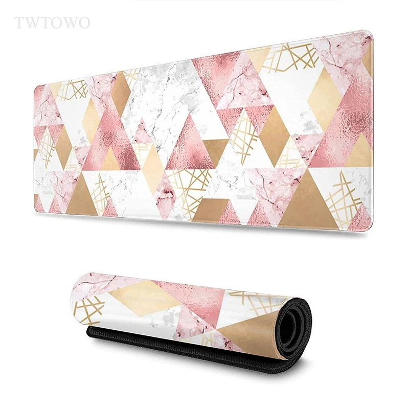 Pink Geometric Marble Mouse Pad Gamer XL Custom HD Computer Mousepad XXL Soft Carpet Anti Slip Natural Rubber Computer Mouse Mat
Pink Geometric Marble Mouse Pad Gamer XL Custom HD Computer Mousepad XXL Soft Carpet Anti Slip Natural Rubber Computer Mouse Mat