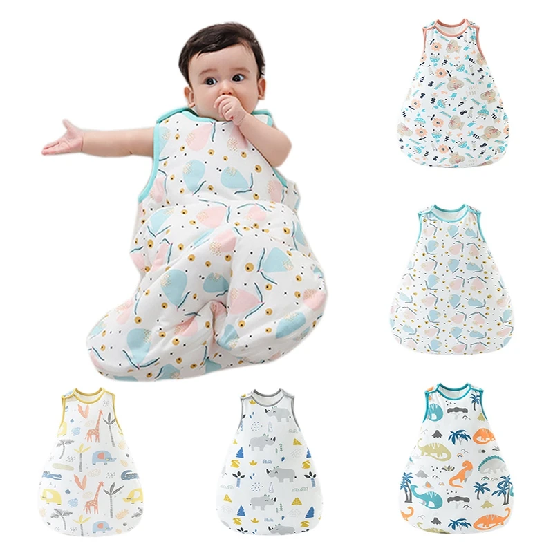 Baby Sleeping Bag Newborn Cotton Sleepsack Infant Short Sleeve Swaddle with Zipper Child Stroller Wrap Blanket Kid Bedding Items
Baby Sleeping Bag Newborn Cotton Sleepsack Infant Short Sleeve Swaddle with Zipper Child Stroller Wrap Blanket Kid Bedding Items