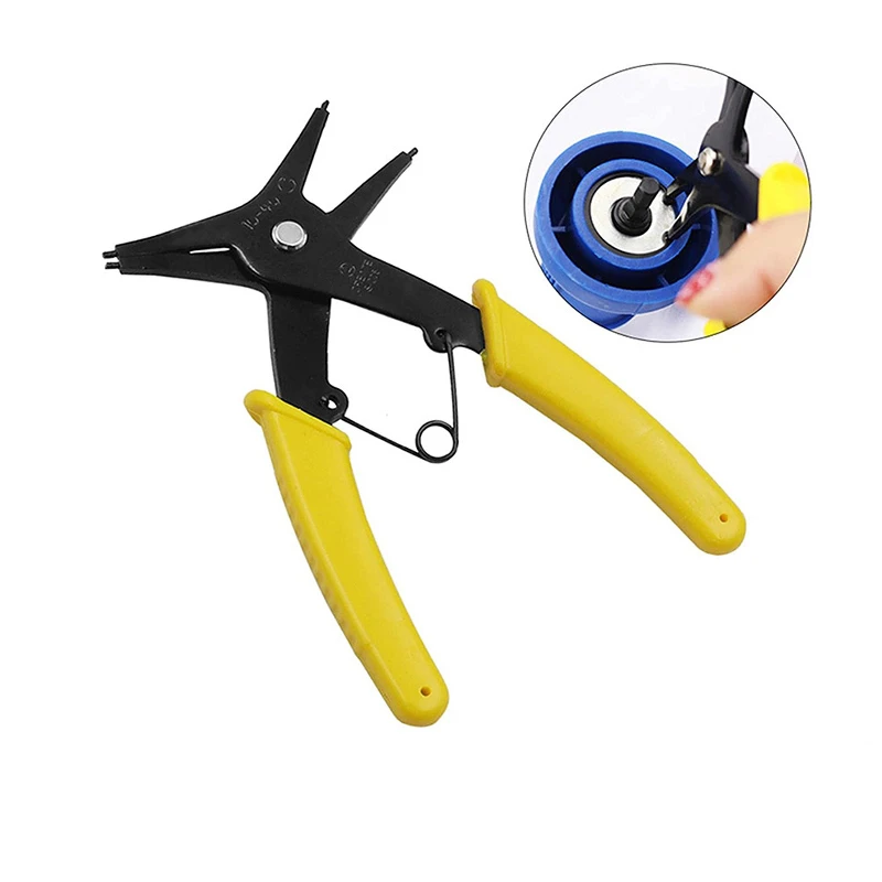 2 In 1 Snap Ring Plier 4 Way Type Circlip Pliers Multifunctional Hand Tool Internal Card And External Card Dual Purpose
2 In 1 Snap Ring Plier 4 Way Type Circlip Pliers Multifunctional Hand Tool Internal Card And External Card Dual Purpose