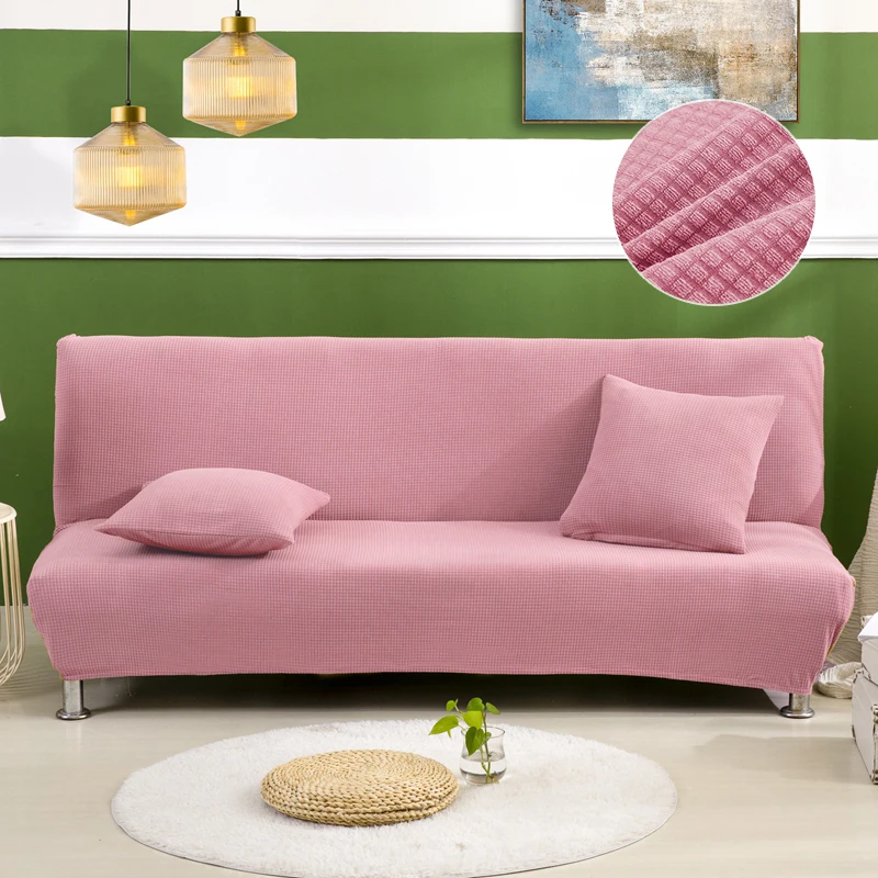 Solid Color Sofa Bed Covers Without Armrest Elastic Tight Wrap Couch Cover Stretch Flexible Slipcovers Sofa For Banquet Hotel
Solid Color Sofa Bed Covers Without Armrest Elastic Tight Wrap Couch Cover Stretch Flexible Slipcovers Sofa For Banquet Hotel