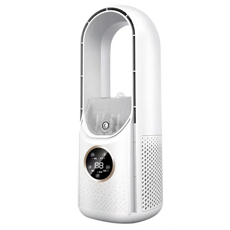 Air Cooler LED Display Air Conditioning Humidification Electric Fan 6 Speed Silent Timer Fan Humidifier Fan White
Air Cooler LED Display Air Conditioning Humidification Electric Fan 6 Speed Silent Timer Fan Humidifier Fan White