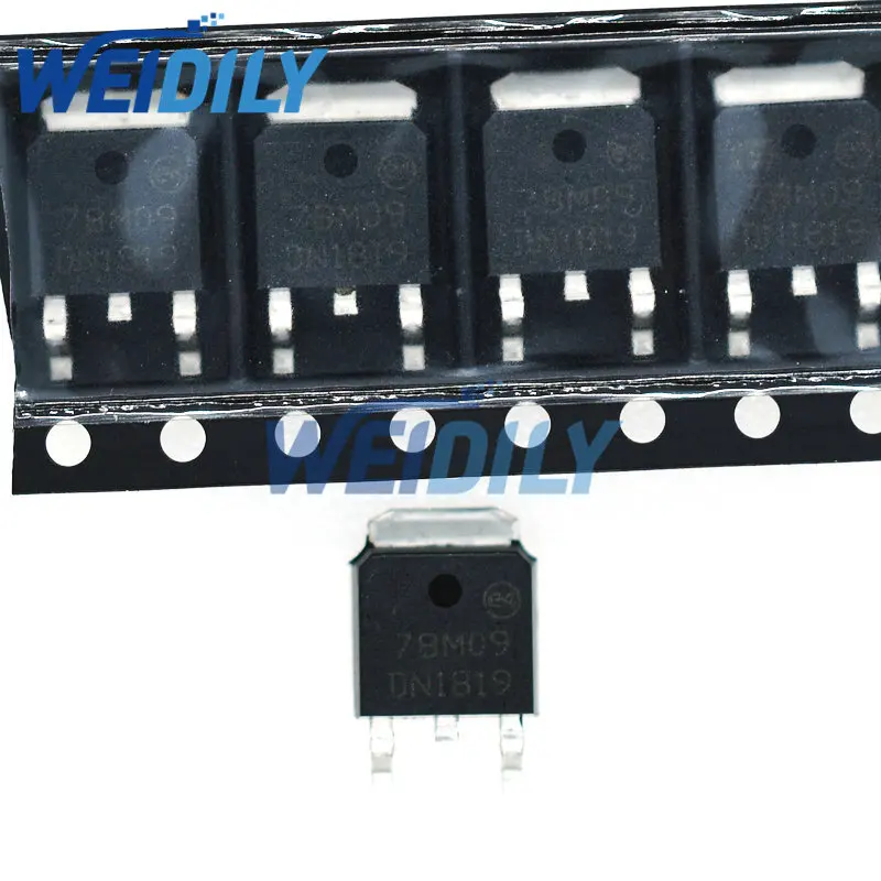 10PCS 78M09 7809 SMD Three Terminal Regulator Integration TO-252 New 
10PCS 78M09 7809 SMD Three Terminal Regulator Integration TO-252 New