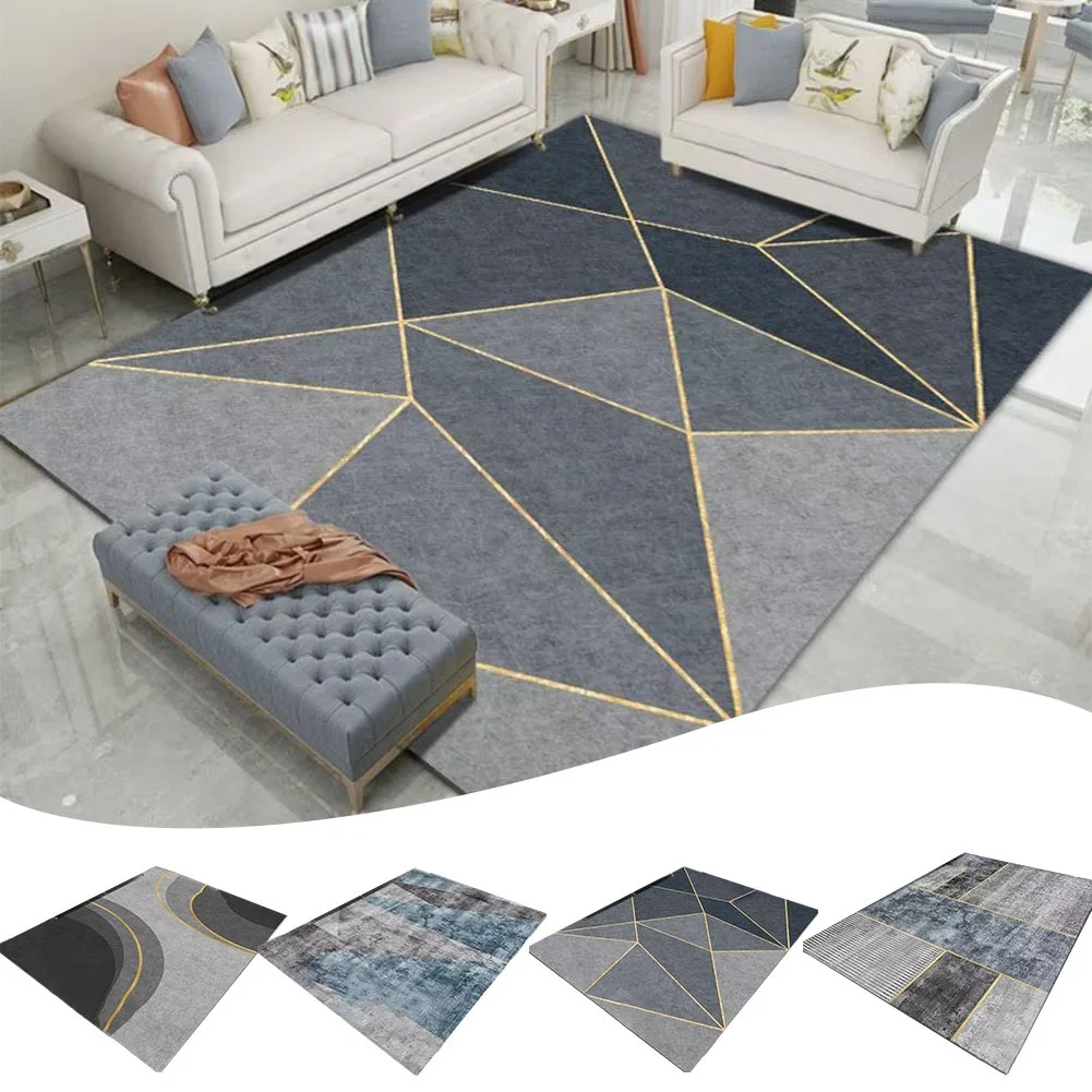1pc Simple Geometric Rug Modern Polyester Fiber Sofa Blanket Bedside Blanket Covered Floor Mat 80x120cm
1pc Simple Geometric Rug Modern Polyester Fiber Sofa Blanket Bedside Blanket Covered Floor Mat 80x120cm