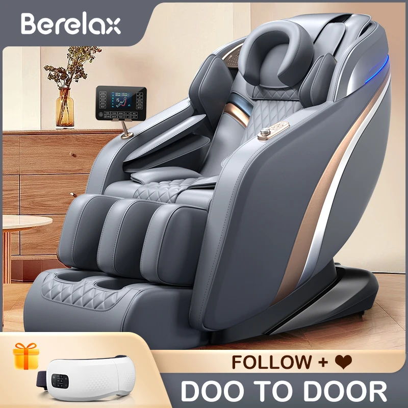 Massage Chair LCD Remote Control Luxury Zero Gravity Foot Spa Factory Price Kneading Shiatsu Blue-Tooth Full Body Massage Chair
Massage Chair LCD Remote Control Luxury Zero Gravity Foot Spa Factory Price Kneading Shiatsu Blue-Tooth Full Body Massage Chair