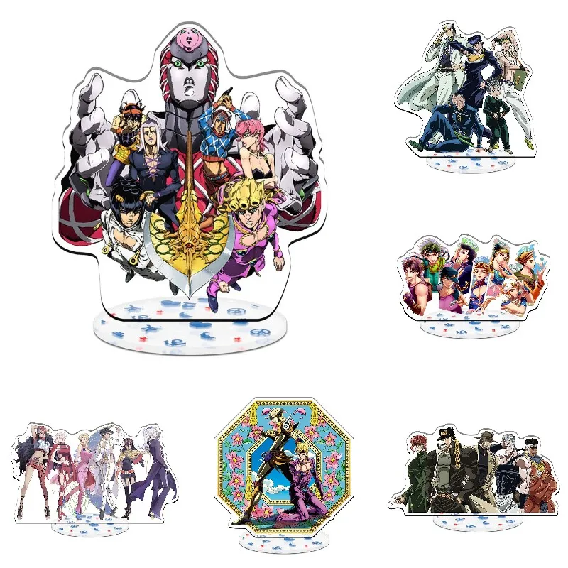 Anime Jojo's Bizarre Adventure Stand Card Theme Serie Acrylic Figure Kujo Jotaro Model Plate Desk Decor Fans Collection Prop
Anime Jojo's Bizarre Adventure Stand Card Theme Serie Acrylic Figure Kujo Jotaro Model Plate Desk Decor Fans Collection Prop