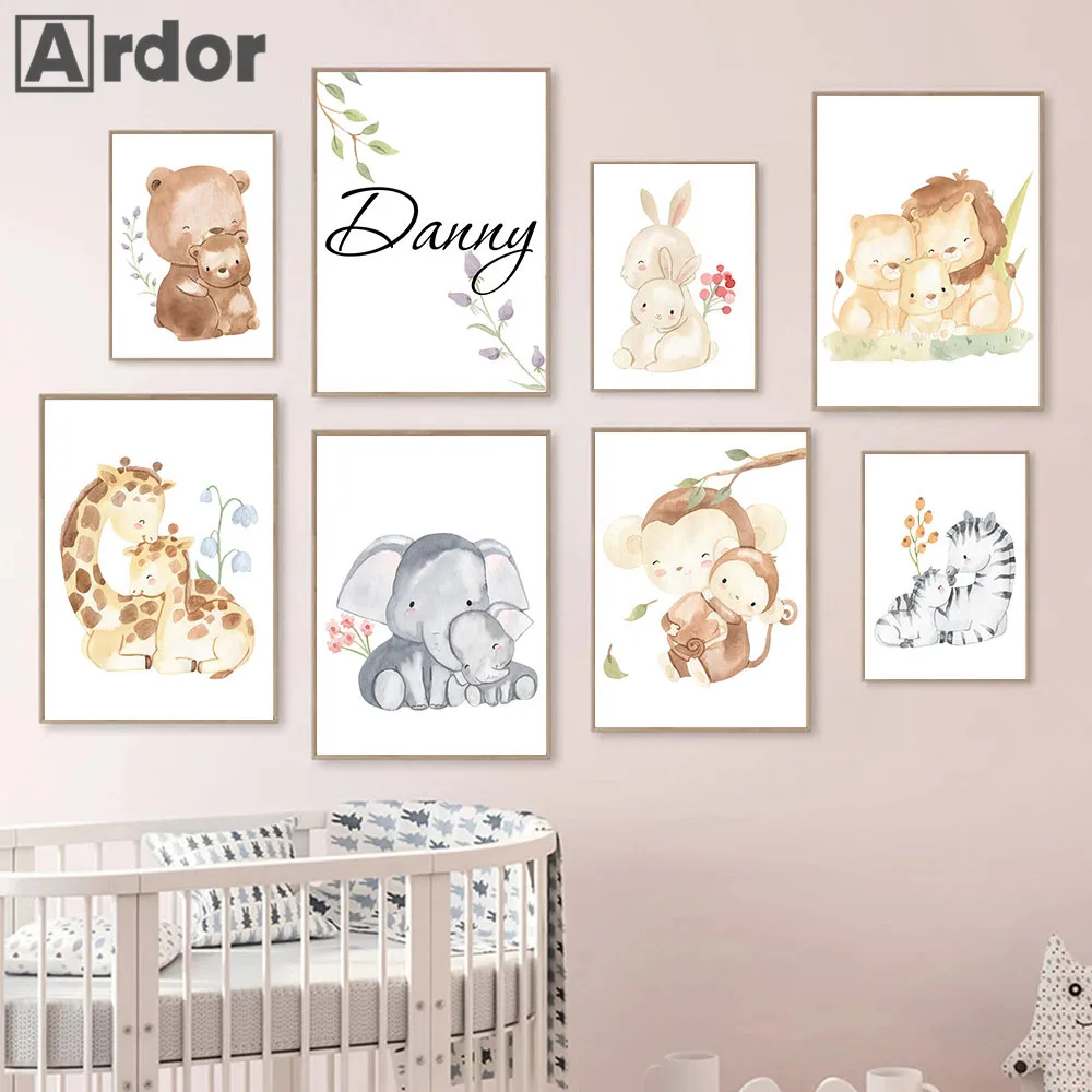 Детские принты, индивидуальное название, настенный плакат Лев, жираф, слон, холст, живопись леса, искусственное животное, декор детской комн...
Детские принты, индивидуальное название, настенный плакат Лев, жираф, слон, холст, живопись леса, искусственное животное, декор детской комн...