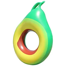 Childrens Swimming Rings Avocado Pineapple Inflatable Pool Float Tube for Beach Pool Party Photograph Use