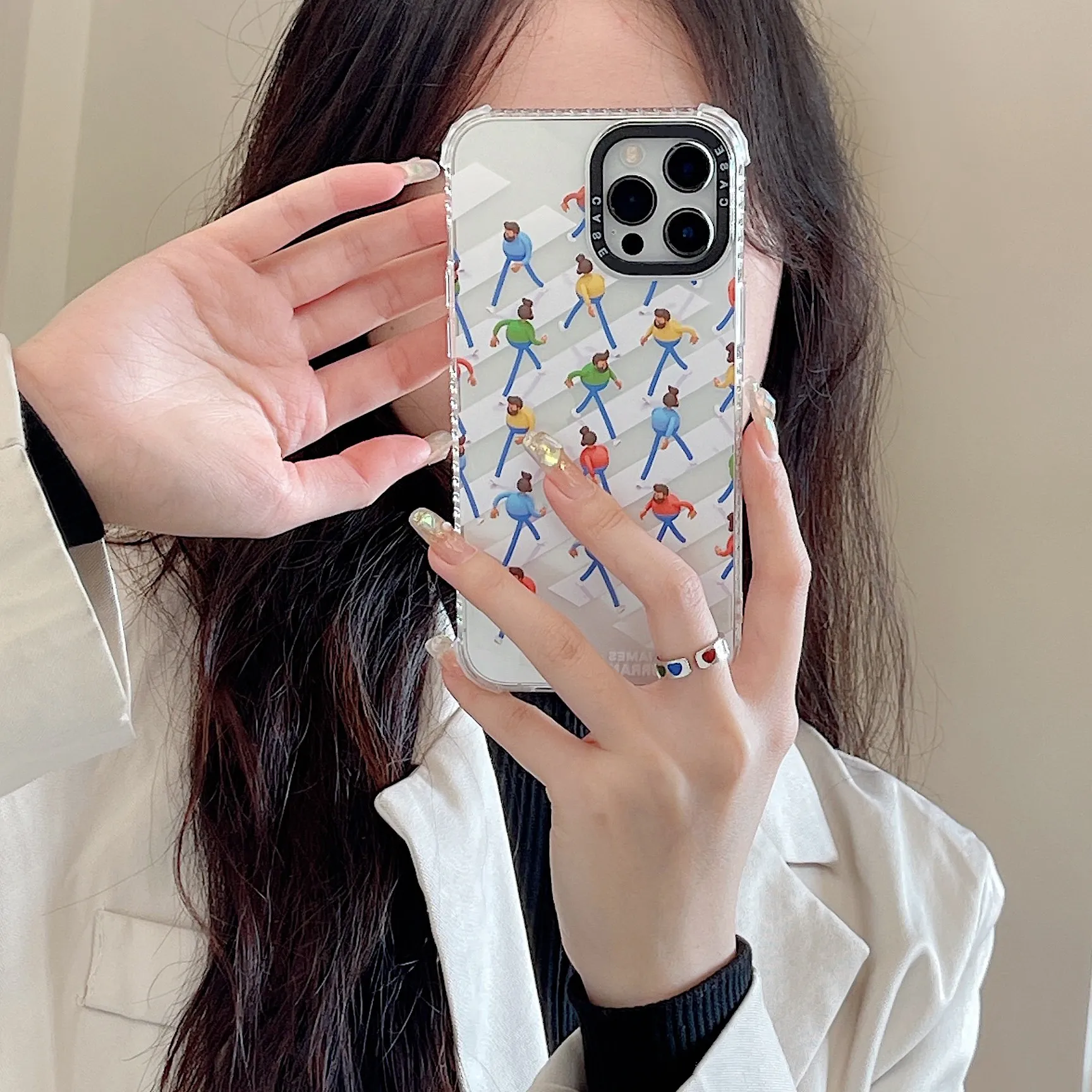 Cartoon Zebra Crossing Pedestrian Phone Case For iPhone 13 12 11 Pro Max XR XS MAX 8 X 7 SE Transparent Anti-drop Soft TPU Cover
Cartoon Zebra Crossing Pedestrian Phone Case For iPhone 13 12 11 Pro Max XR XS MAX 8 X 7 SE Transparent Anti-drop Soft TPU Cover