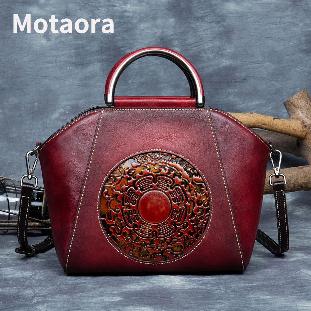 MOTAORA Women's Handbag Totem Genuine Leather Women Bag Luxury Designer Single Shoulder Layer Cow Leather Brush Color Tote Bags
MOTAORA Women's Handbag Totem Genuine Leather Women Bag Luxury Designer Single Shoulder Layer Cow Leather Brush Color Tote Bags