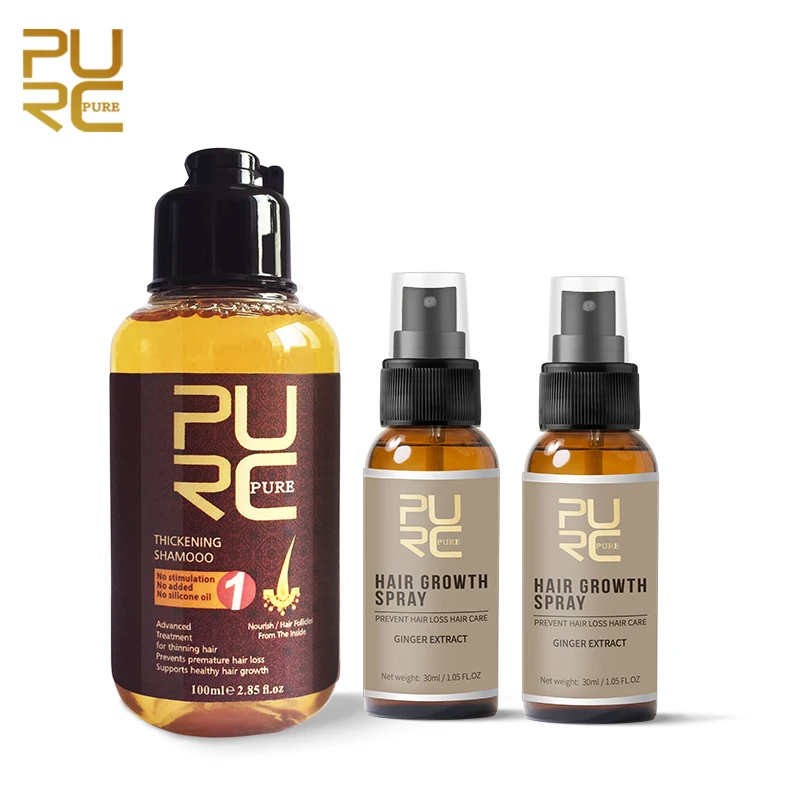 PURC Hair Growth Spray Prevent Hair Loss Scalp Treatments Thicken Hair Shampoo Set Beauty Health Hair Care
PURC Hair Growth Spray Prevent Hair Loss Scalp Treatments Thicken Hair Shampoo Set Beauty Health Hair Care