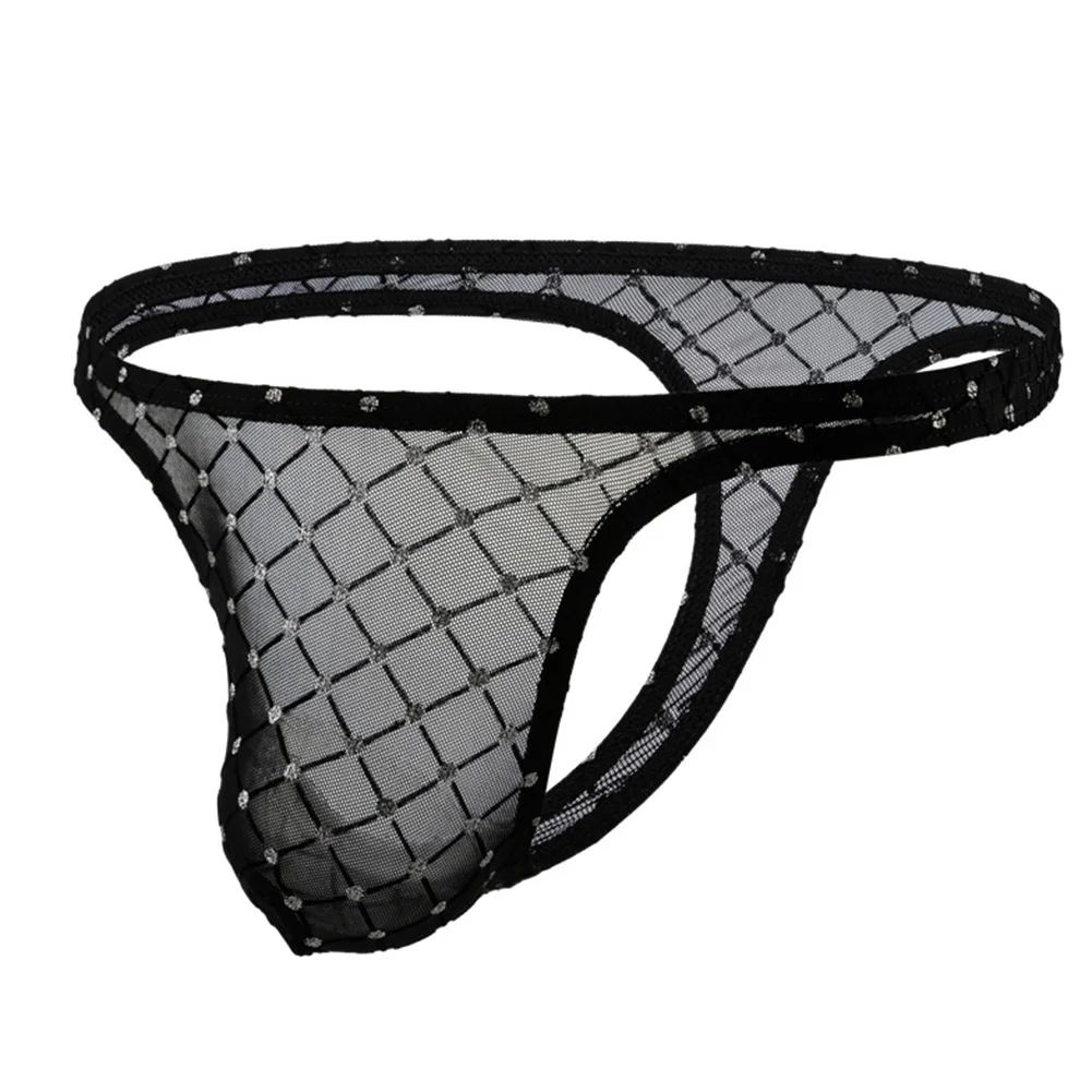 Sexy Transparent Rhombus Mesh Thongs Panties G-String T-Back Underpants Pump Man Pouch Thongs Male Underwear For Men
Sexy Transparent Rhombus Mesh Thongs Panties G-String T-Back Underpants Pump Man Pouch Thongs Male Underwear For Men