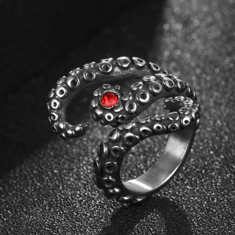 Новые креативные кольца в виде осьминога для мужчин, ветронепроницаемые старинные Регулируемые кольца в стиле ретро из сплава, подарки, юве...
Новые креативные кольца в виде осьминога для мужчин, ветронепроницаемые старинные Регулируемые кольца в стиле ретро из сплава, подарки, юве...