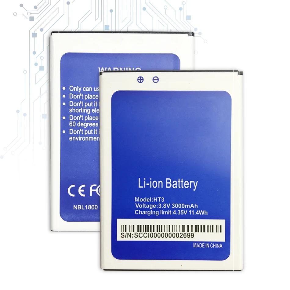 For Homtom HT3 Battery Replacement Mobile Phone Battery HT 3 Pro Battery For Homtom HT3Pro HT3 Pro Batteria + Tracking Number
For Homtom HT3 Battery Replacement Mobile Phone Battery HT 3 Pro Battery For Homtom HT3Pro HT3 Pro Batteria + Tracking Number