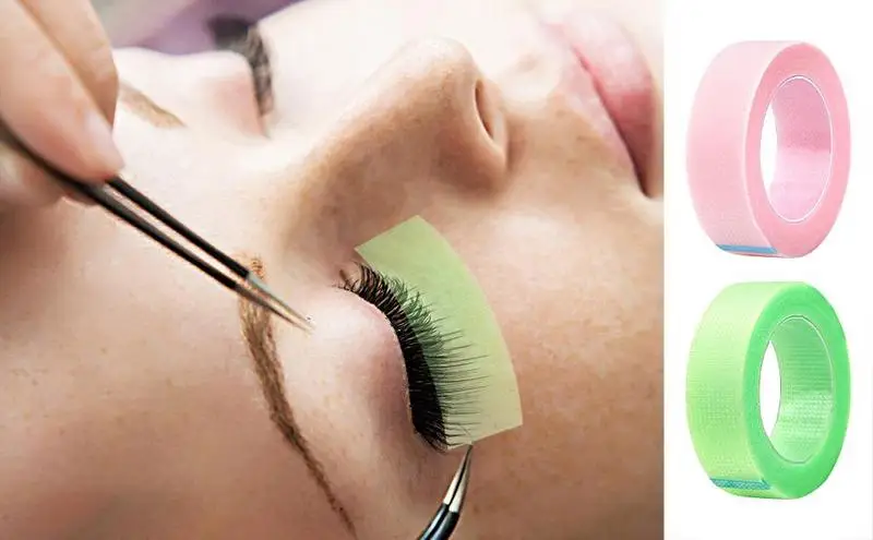 Eyelash Tape Lash Extension Breathable Fabric Tapes with holes and breathable Adhesive and Isolation Pad Eyelash Grafting Tool
Eyelash Tape Lash Extension Breathable Fabric Tapes with holes and breathable Adhesive and Isolation Pad Eyelash Grafting Tool
