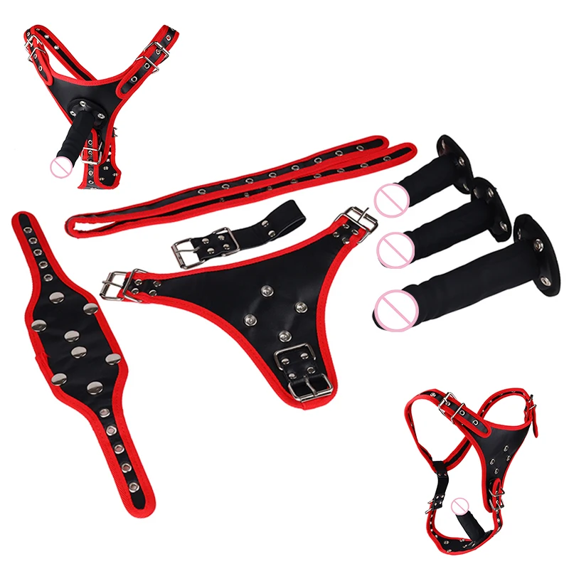 Трусики для страпона Strap-on-me Heroine Harness M, синие 6017746 - Strap-on-me - Трусики с кольцом - Купить