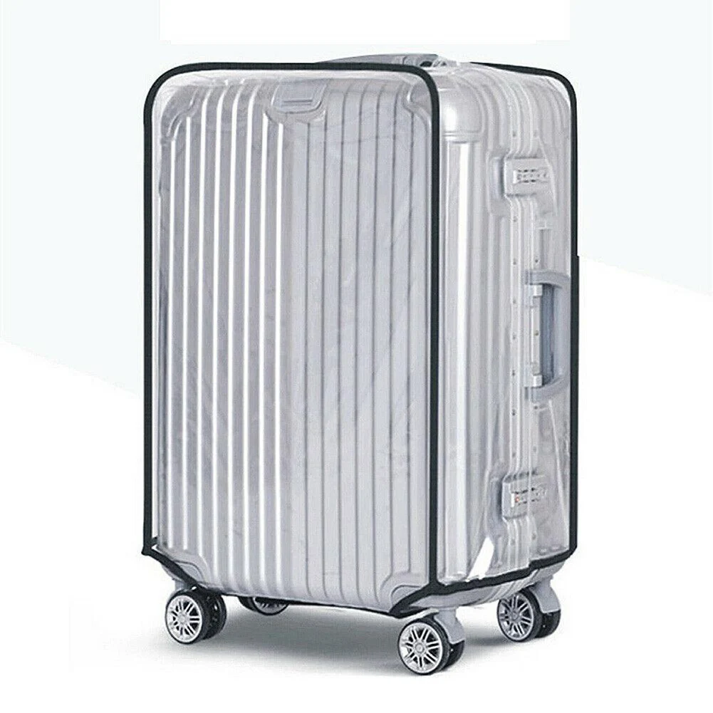 Durable Travel Waterproof Transparent Clear PVC Luggage Cover Suitcase Protector Suitcase Cover Rolling Luggage Cover Protector
Durable Travel Waterproof Transparent Clear PVC Luggage Cover Suitcase Protector Suitcase Cover Rolling Luggage Cover Protector