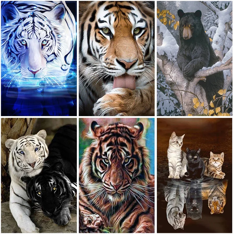 DIY 5D Diamond Painting Tiger Full Round Mosaic Diamond Embroidery Sale Rhinestone Picture Decor Home Gift Tigers Family Scenery
DIY 5D Diamond Painting Tiger Full Round Mosaic Diamond Embroidery Sale Rhinestone Picture Decor Home Gift Tigers Family Scenery