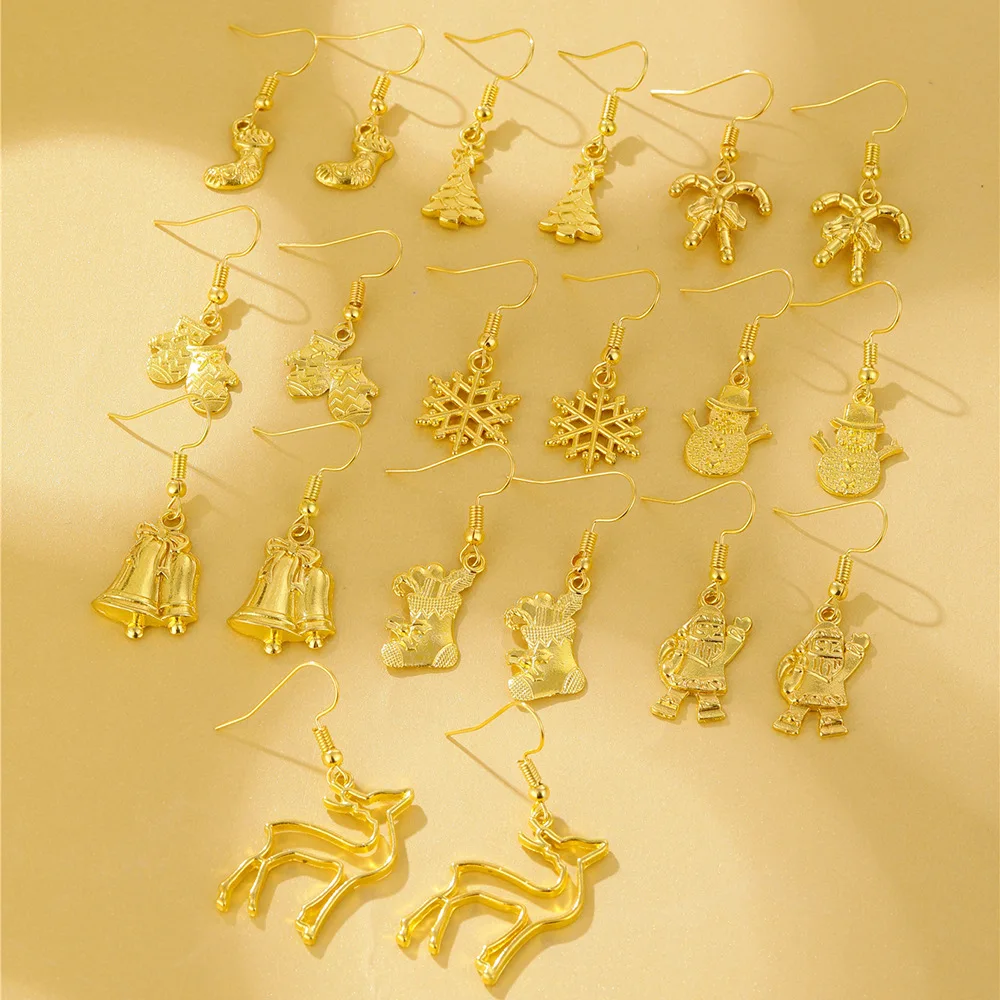 Santa Claus Snow Candy Pendant Earrings For Women Light Luxury Fashion Elk Christmas Tree Ladies Jewelry Wholesale Direct Sales
Santa Claus Snow Candy Pendant Earrings For Women Light Luxury Fashion Elk Christmas Tree Ladies Jewelry Wholesale Direct Sales