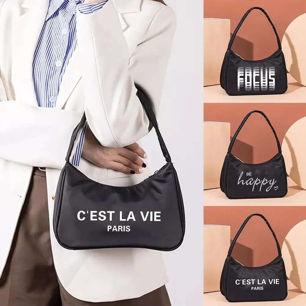 Women Underarm Bag Shoulder Messenger Bags Text Printed Handbags Evening Clutch Wallet Lipstick Pack Mobile Phone Organizer Tote
Women Underarm Bag Shoulder Messenger Bags Text Printed Handbags Evening Clutch Wallet Lipstick Pack Mobile Phone Organizer Tote