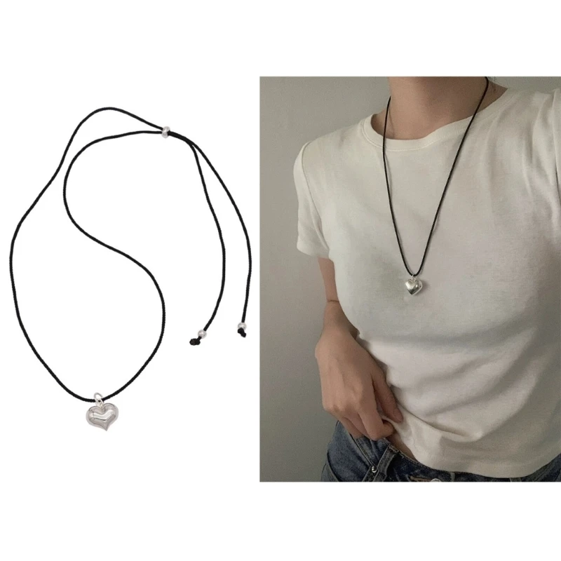 Simple Love Heart Aesthetic Necklace Fashion Simple Clavicle Chain Women Girls DropShip
Simple Love Heart Aesthetic Necklace Fashion Simple Clavicle Chain Women Girls DropShip